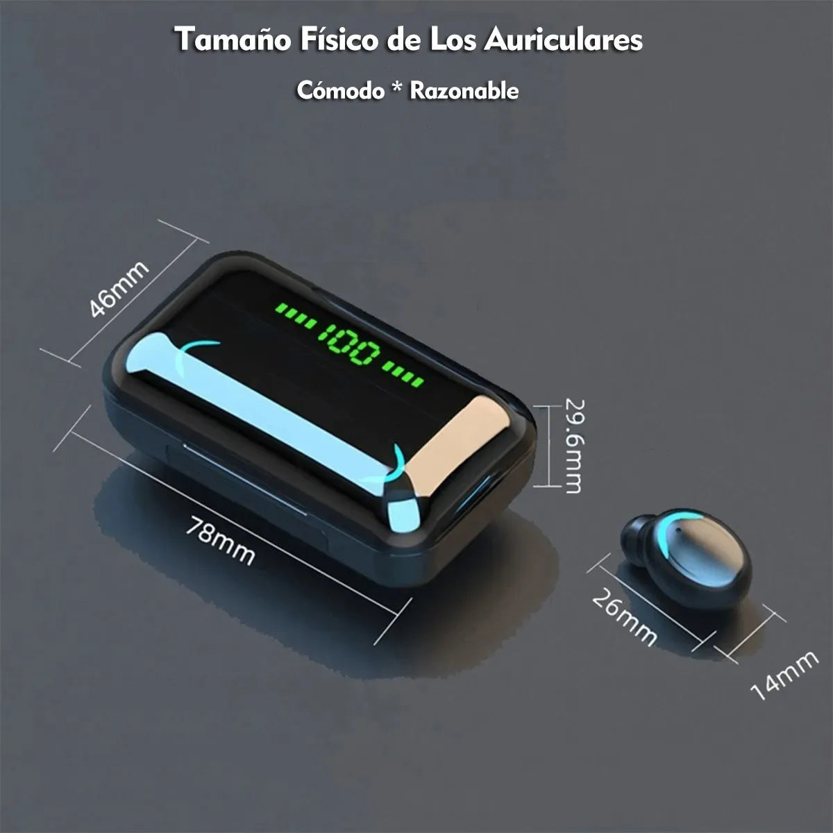 Auriculares Inalámbricos Bluetooth Touch Pull Power Beat